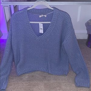 Light blue sweater